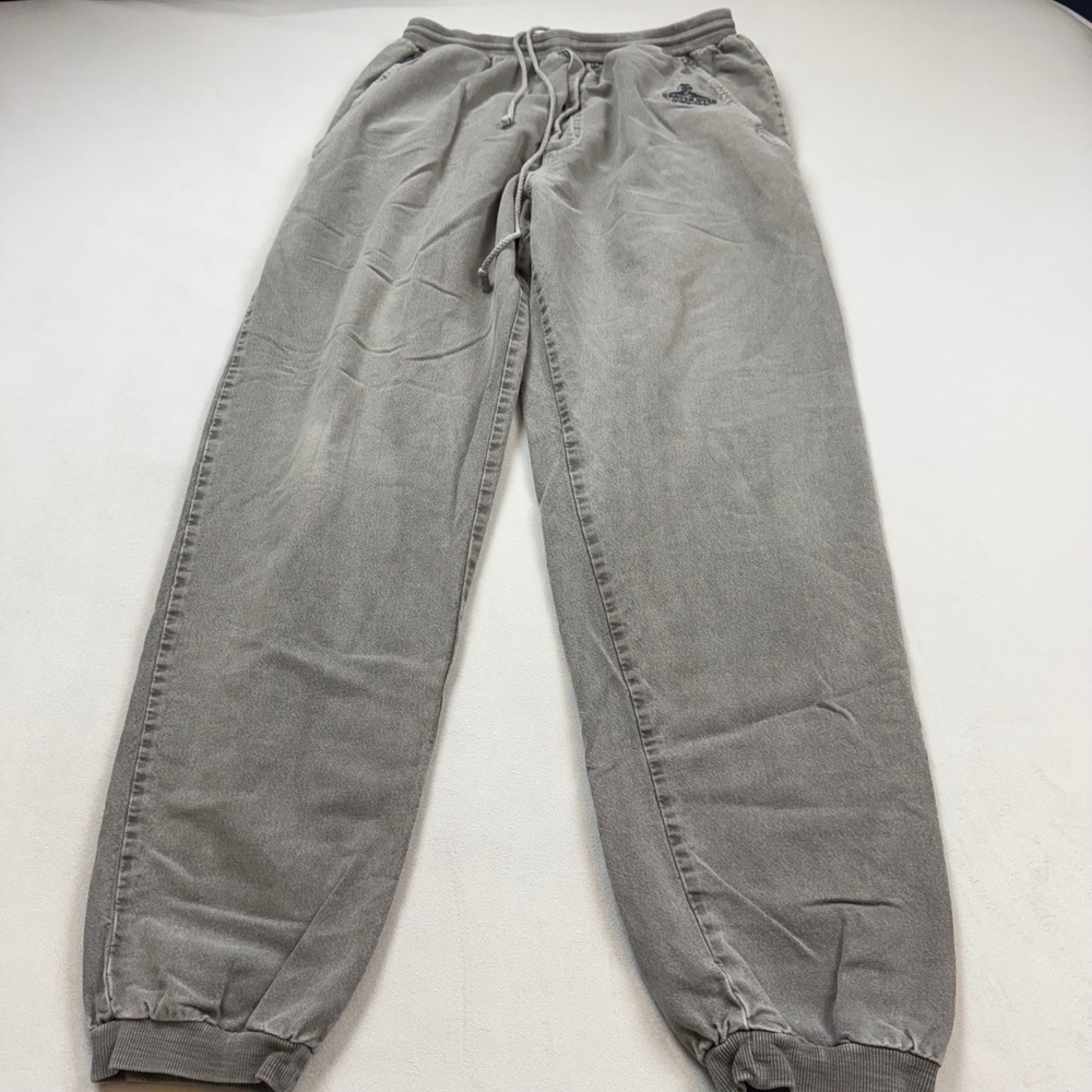 Crazy Shirts Hawaii Original Crater Dyed Joggers Mens XL Gray Sweatpants FLAW